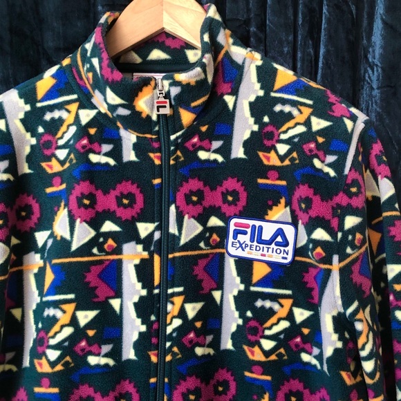 fila daymond polar fleece jacket